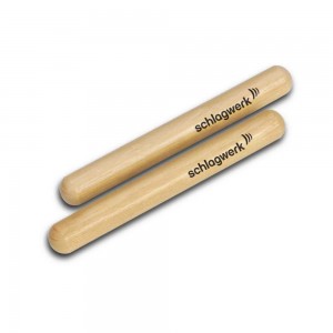 Schlagwerk CL8105 Claves Acacia Wood, Ø 27mm